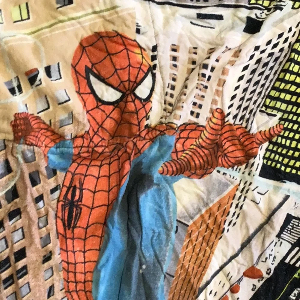 Marvel Red and White Spider-Man Drawstring Backpack